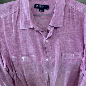 Never worn linen button down